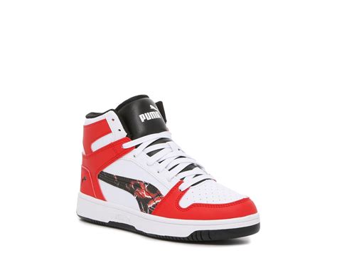 Puma Rebound Mid Sneaker Kids Free Shipping Dsw