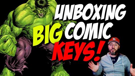 Unboxing BIG Comic Keys Big Book Back From CGC YouTube