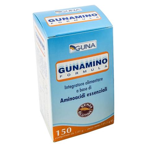 Guna Gunamino Formula Integratore Aminoacidi Cps Econviene It