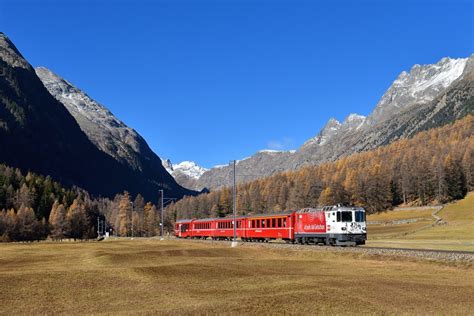 Ge Ii Mit Einem Regio Am Bei Bever Bahnbilder De