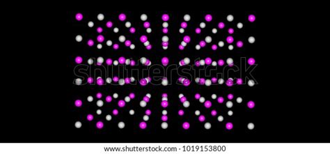 Sodium Chloride Ionic Compound Chemical Formula Stock Illustration 1019153800