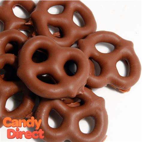 Milk Chocolate Pretzels - 15lb – CandyDirect