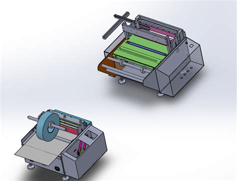 【非标数模】薄膜胶袋制袋机3d数模图纸 Solidworks设计 知乎