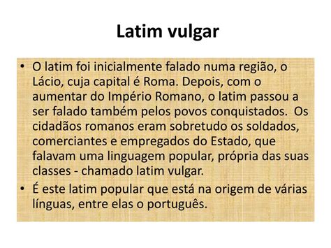 São Palavras Originárias Do Latim Vulgar Exceto - Palavras Originárias Do Latim Vulgar - RETOEDU