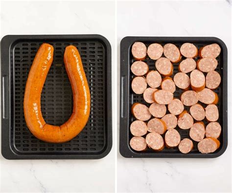 Air Fryer Kielbasa Babaganosh