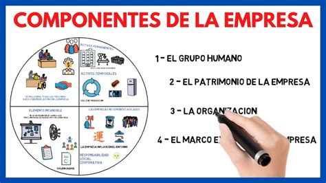 Los COMPONENTES de la EMPRESA EXPLICACIÓN Economía de la empresa 06