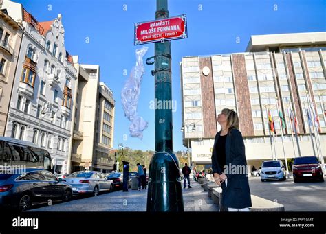 Prag Tschechische Republik Okt Der Kleine Platz Vor Dem