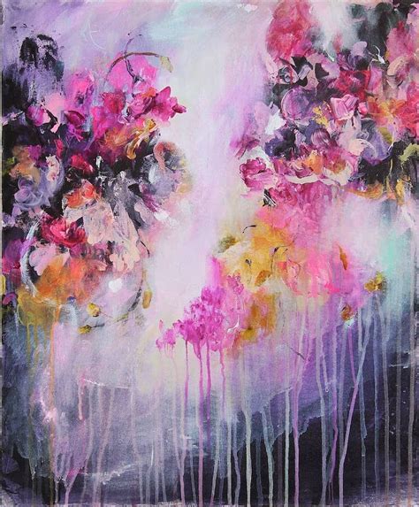 Abstract Flower Painting Ideas