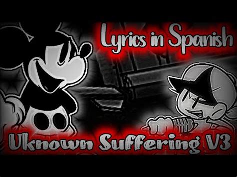 Uknown Suffering V Lyrics Espa Ol Fnf Vs Wednesday Infidelity