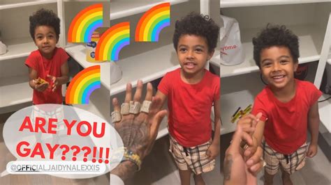 BlueFace Asks His Son If He S GAY After He Walks Away From His Dancers YouTube