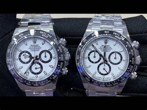 Rolex Daytona Ln Vs Ln Youtube