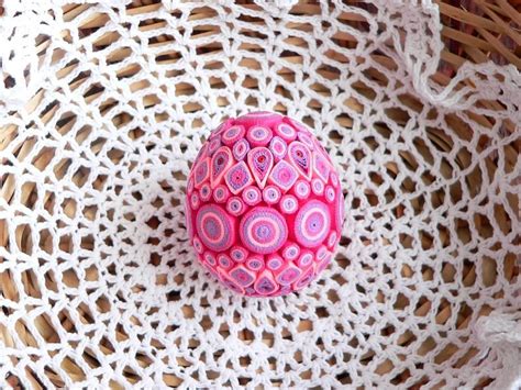 Pisanki Polish Easter Eggs Made In Quilling Lamus Dworski