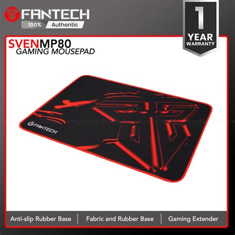 Fantech Sven MP80 Anti Slip Rubber Base Speed Type Surface Gaming