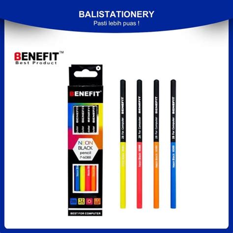 Jual Pensil 2b Neon Black Benefit P 6088 Kota Denpasar Bali