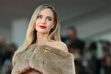 Angelina Jolie's jaw-dropping look at the red carpet premiere of 'Maria' at the Venice Film Festival