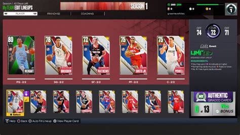 What To Do First In Nba K Myteam Diamondlobby