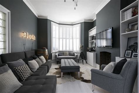 Decorating Ideas For Dark Grey Walls | Shelly Lighting