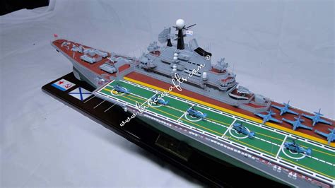 Kiev-class aircraft carrier - Mahogany Wooden Aircraft Models – Boat ...