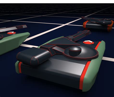 3d Tanks Tron 1982 Model