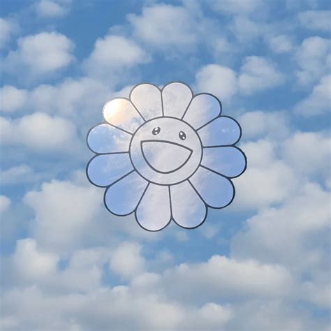 Takashi Murakami Sunflower Mirror Etsy