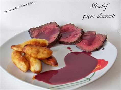 Rosbif façon chevreuil Recette Ptitchef