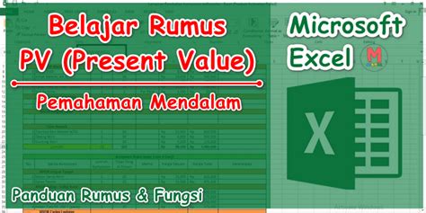 Rumus Pv Excel Cara Menghitung Present Value Di Excel M Jurnal