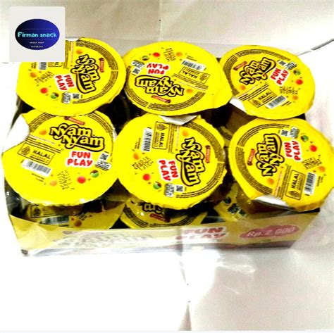 Nyam Nyam Rice Crispy Snack Fun Play Pasta Coklat Isi 12 Pcs Lazada