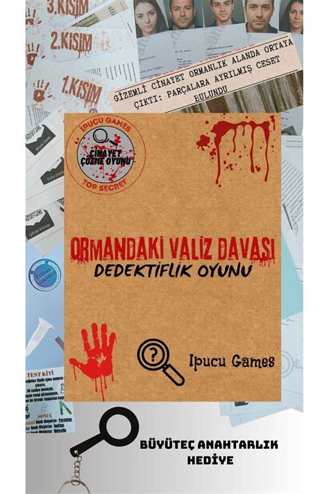 İpucu Games Ormandaki Valiz Davası Dedektiflik Oyunu Cinayet Çözme Ve