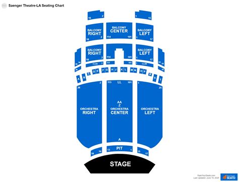 Saenger Theatre La Seating Chart