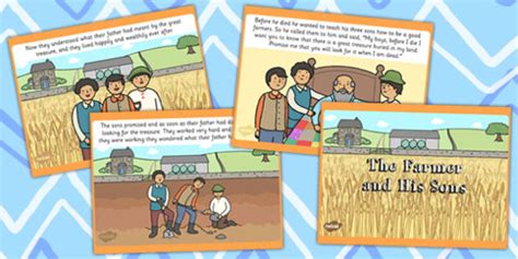 The Farmer And His Sons PowerPoint