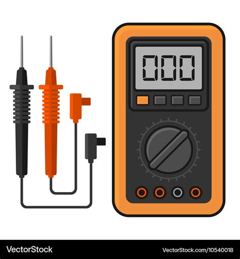 Digital Multimeter Electrical Measuring Royalty Free Vector