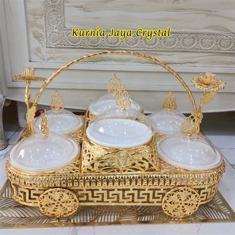 Jual Toples Turki Gold 6 Wadah Toples Kue Kering Gold Series 6 Wadah