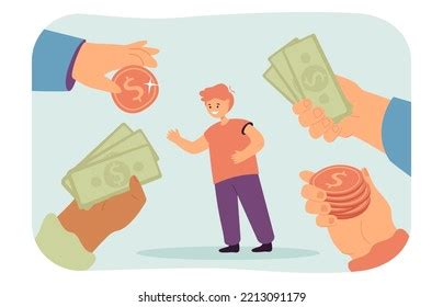 616 Giving Money To Kid Stock Vectors, Images & Vector Art | Shutterstock