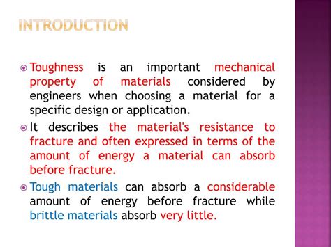 PPT - Engineering Materials Module 6: Toughness and Impact Test ...