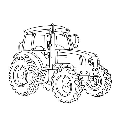 Deutz Fahr Traktor Colouring Pages Sketch Coloring Page Kleurplaten