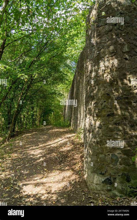 Ancient Castle Ruin Called Greifenstein In The Same Called German