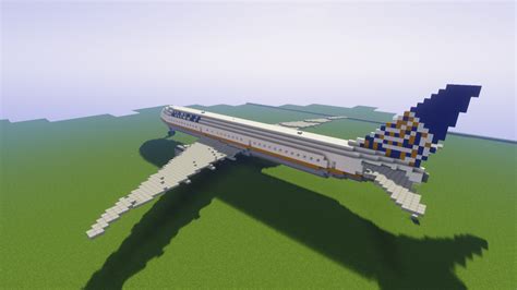 Boeing 767 400er United Airlines Ground Services Minecraft Map