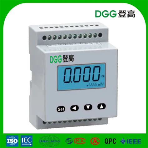 Digital Amp Electricity Electrical Meter 7272mm Three Phase Current Energy Meter Voltmeter