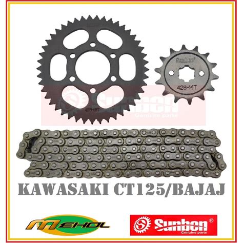 Ct Bajaj Chain And Sprocket Set T T T T T T Sunben