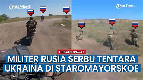 Aksi Heroik Tentara Rusia Serang Posisi Musuh Dengan Sepeda Motor Youtube