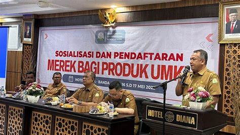 Diskop Ukm Aceh Fasilitasi Pelaku Umkm Daftar Haki Serambinews