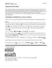 Conductivity Lab Report Pdf Experiment Conductivity Chmi