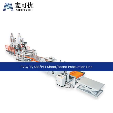 Meetyou Machinery Pvc Pe Abs Pet Pvc Marble Sheet Machine Price