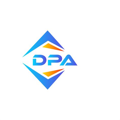 Dpa Abstract Technology Logo Design On White Background Dpa Creative