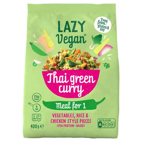 Lazy Vegan Thai Green Curry G Aanbieding Bij Jumbo