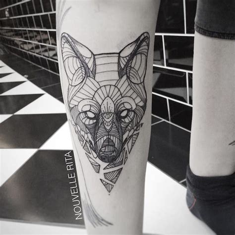 Artistic Animal Tattoos Made with Exquisitely Bold Contour Lines ...