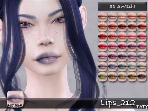 Ts Taty Lips The Sims Catalog