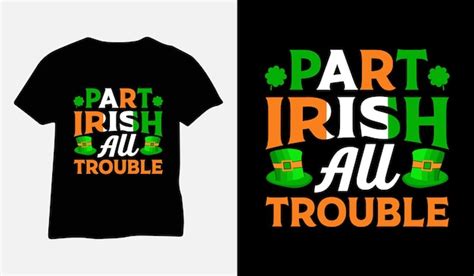 Premium Vector St Patricks Day Tshirt Design Vector Template