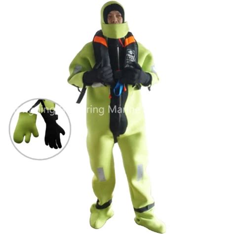 Solas Marine Survial Suit Insulated And Thermal Protective Immersion