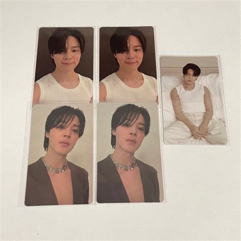 Wts Bts Jimin Face Album Photocard Pc Weverse Pob Invisible Undefinable